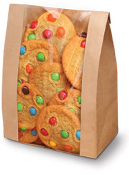 C-Thru® Dubl Fresh® bag 6 lb - Natural - 6.00 x 3.50 x 11.00 (300238)