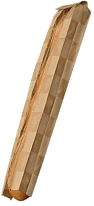 Dubl Panel® window EcoCraft bread bag - Artisan - 4.50 x 2.50 x 24.00 (300895)