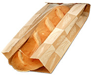 Dubl Panel® window EcoCraft bread bag - Artisan -  8.00 x 3.50 x 15.00 (300864)