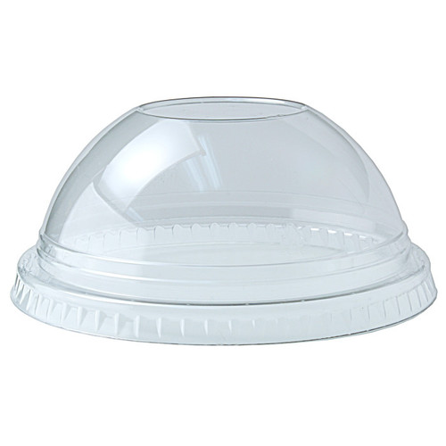 Fabri-Kal PET Dome Lid No Hole for 12/20 oz. Cups, Clear, 1,000 ct.