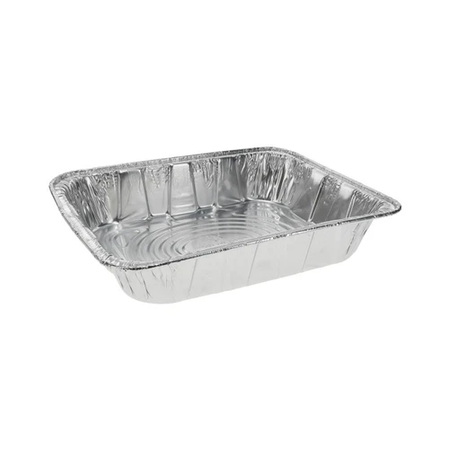 Sysco Classic Half-Size Deep Heavy-Duty Aluminum Steam Table, Silver, 100 ct.