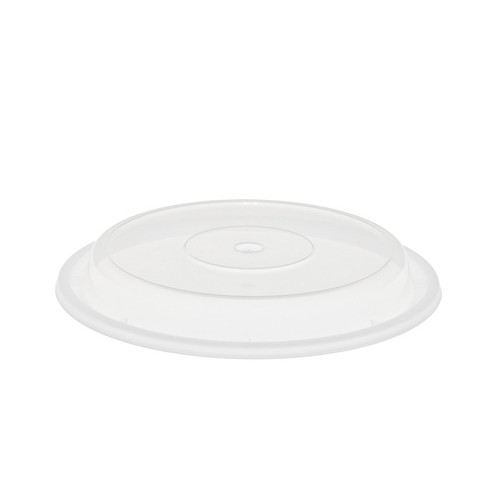 Newspring VERSAtainer Lid for 6" 16 oz. Round PP Container, Clear, 300 ct.