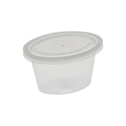 Newspring ellipso 1 oz. Portion Cup and Lid, Clear, 1,000 ct.