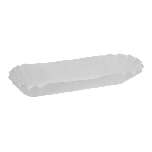Pactiv Evergreen Paper Hot Dog Container, White, 3,000 ct.