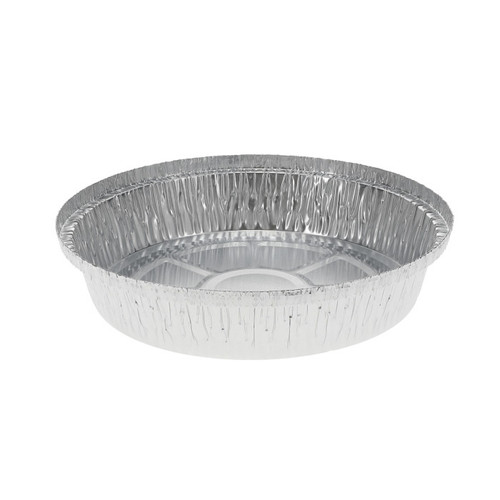 Pactiv Evergreen 8" Aluminum Round Container, Silver, 500 ct.