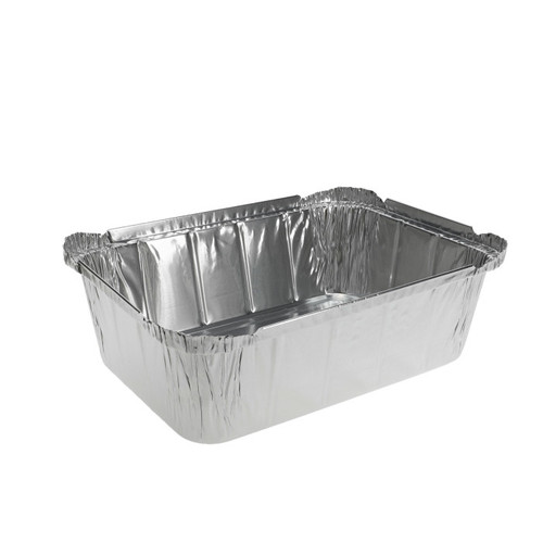 Pactiv Evergreen 5 Lb. Aluminum Loaf Pan, Silver, 250 ct.