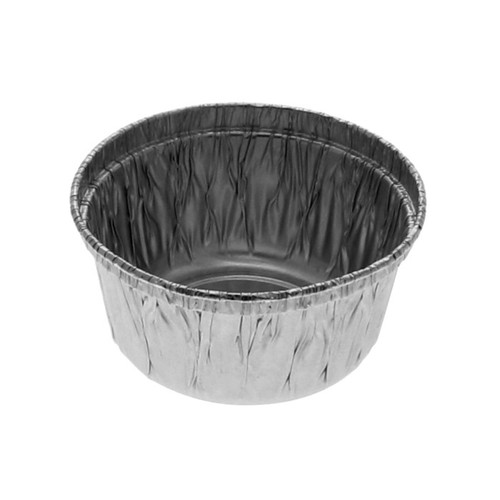 Pactiv Evergreen 4 oz. Round Aluminum Utility Cup, Silver, 1,000 ct.