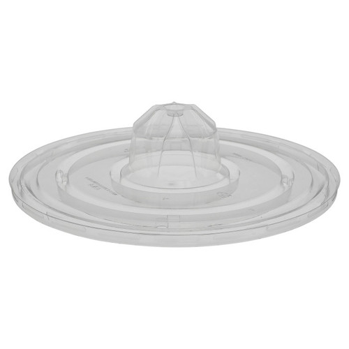 Pactiv Evergreen 10" Bundt Cake Base with 2.6 x 3" Cone for 8" Cake, Clear, 220 ct.