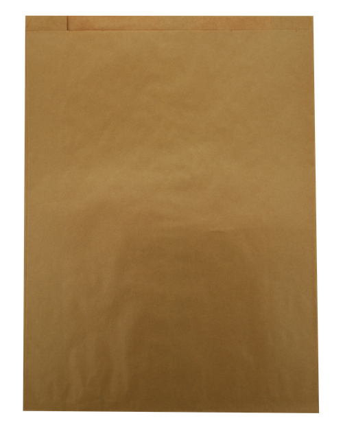 22.50 x 7.50 x 30.00 Dubl Life® Merchandise bag 40# recycled kraft FSC BPI - 125 PK (14966).
