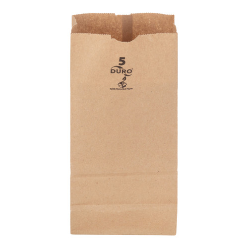 5# Dubl Life® SOS bag 35# recycled kraft FSC BPI - 500 PK (18405).