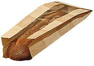 Dubl Panel® window EcoCraft bread bag - Artisan - 6.50 x 2.00 x 17.75 (300863)