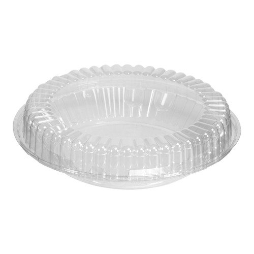 Clear shallow pie fluted fits 10” pie (5F013D1C) 