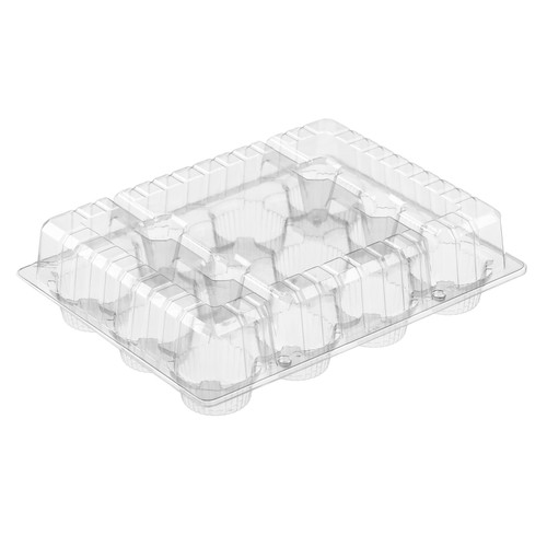 Clear container for 12 cupcakes (2049) 