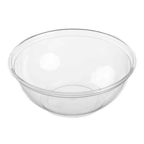 10” - 80 oz clear round bowl (5E080-BWL) 