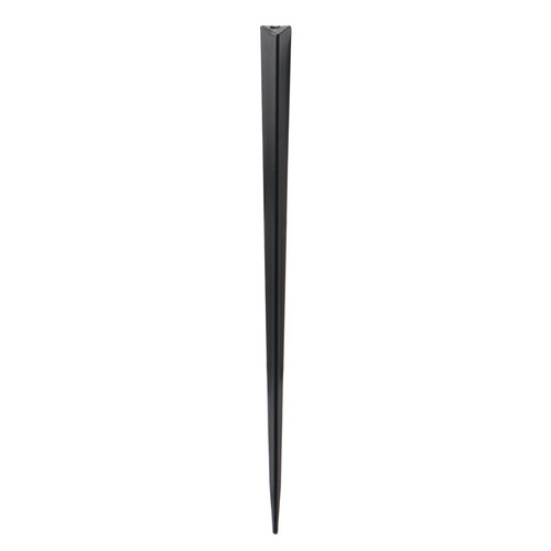 Spirit ® Picks & Utensils 5” Black Triangle Prism Pick (SPPKTPBK5)