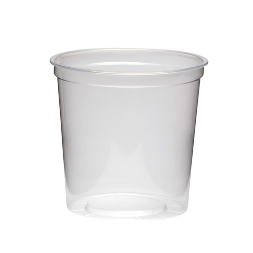 Masterpiece Plate Set - 24 oz Clear Round Container (APCTR24)