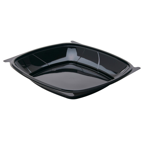 Contours™ Square Bowl 9” 28 oz Black Bowl (ASQ9BWL28BL400)
