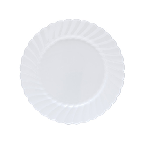 Classicware Dinnerware 6” Round White Plate (CW6180W)