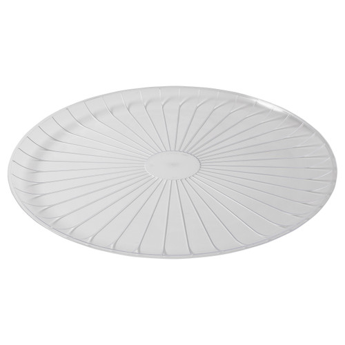 CaterLine® Round Tray 16” Clear Serving Tray (A716PCL25)