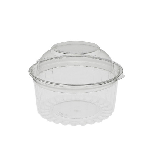 12oz Sho-Bowl Hinged Lid Dome Clear