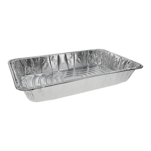 Sysco Classic Full-Size Deep Heavy-Duty Aluminum Steam Table, Silver, 40 ct.