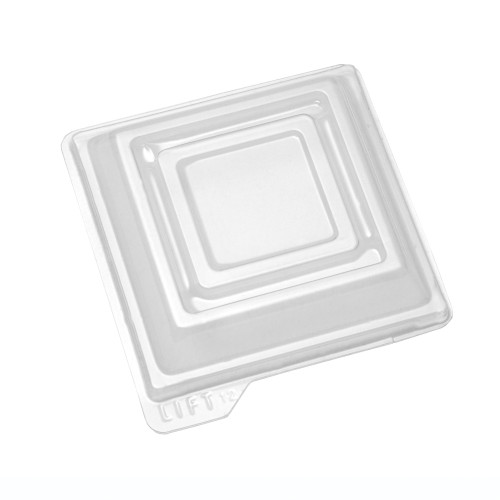 Petites® Drinkware Clear Dome Lid for Square Tasting Glasses (APTSQSHOTDM)