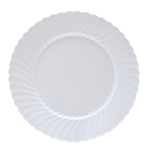 Classicware Dinnerware 10.25” Round White Plate (CW10144W)