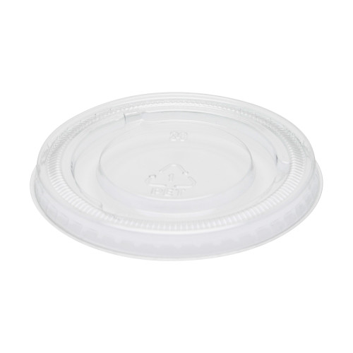 Touch Portion Cups Clear Portion Cup Lids fits 3.25/4/5.5 fl oz (105/120/165 ml) (TI95093)