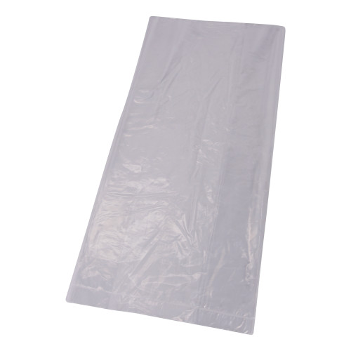 Clear Non-Vented Food Bags - 8.00 x 3.00 x 1.005 LLDPE 0.75 Mil Clear 1000 (F1115RC)