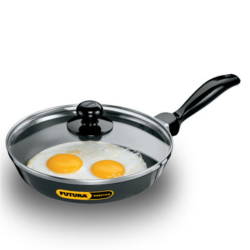 HAWKINS NONSTICK FRYING PANS WITH GLASS LIDS 22CMS