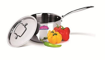 ARISTO SAUCE PAN TRIPLY 18CMS