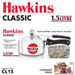 HAWKINS CLASSIC 1.5 LITRE PRESSURE COOKER
