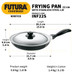 HAWKIS NONSTICK FRYING PAN 22 CM WITH STAINLESS STEEL LID (CODE : INF22S)