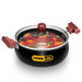 HAWKINS FUTURA COOK N SERVE HANDI 3 LITRE, HARD ANODISED WITH GLASS LID
