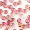 Joopy Gems Light Orange-Pink Tourmaline Cabochon 5mm Round