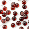 Joopy Gems Almandine Garnet Rose Cut Cabochon 8mm Round