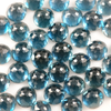 Joopy Gems London Blue Topaz Rose Cut Cabochon 8mm Round