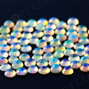 Joopy Gems White Opal Rose Cut Cabochon 3mm Round