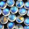 Joopy Gems Rainbow Moonstone Cabochon 6mm Round - AA grade