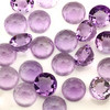Joopy Gems Amethyst (Brazilian) Rose Cut Cabochon 10mm Round