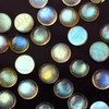 Labradorite Cabochon 8mm Round