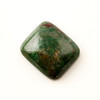 Joopy Gems SALE 266 Bloodstone Cabochon, 15.1x13mm, Rectangle, single stone