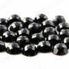 Joopy Gems Black Spinel Rose Cut Cabochon 10mm Round