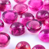 Joopy Gems Dark Pink Tourmaline Cabochon 4mm Round