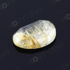 Joopy Gems Golden Rutilated Quartz Rose Cut Freeform, 6.295 carats, 16.2x12.1x4.3mm, PFRRQG13