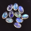 SALE 598 Labradorite Cabochon 6x4mm Oval,   lot of 10 stones