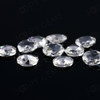 Joopy Gems White Diamond Rose Cut Cabochon 3mm Round