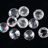 Joopy Gems White Diamond Rose Cut Cabochon 3mm Round