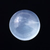 Joopy Gems Aquamarine (Milky) Round Cabochon, 1.395 carats, 7x3.8mm