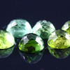 Joopy Gems Green Tourmaline Rose Cut Cabochon 6.5mm Round